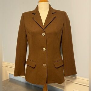 Eddie Bauer - wool blazer/suit jacket